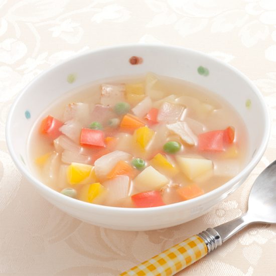 カラフル野菜スープ